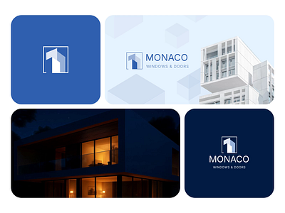 Monaco Windows & Doors — Architectural Identity animatedlogo architecturaldesign brandexploration brandidentity branding cleanidentity designstudio house identitydesign logo logodesign logoexploration logoinspiration minimaldesign motiondesign motiongraphics visualidentity