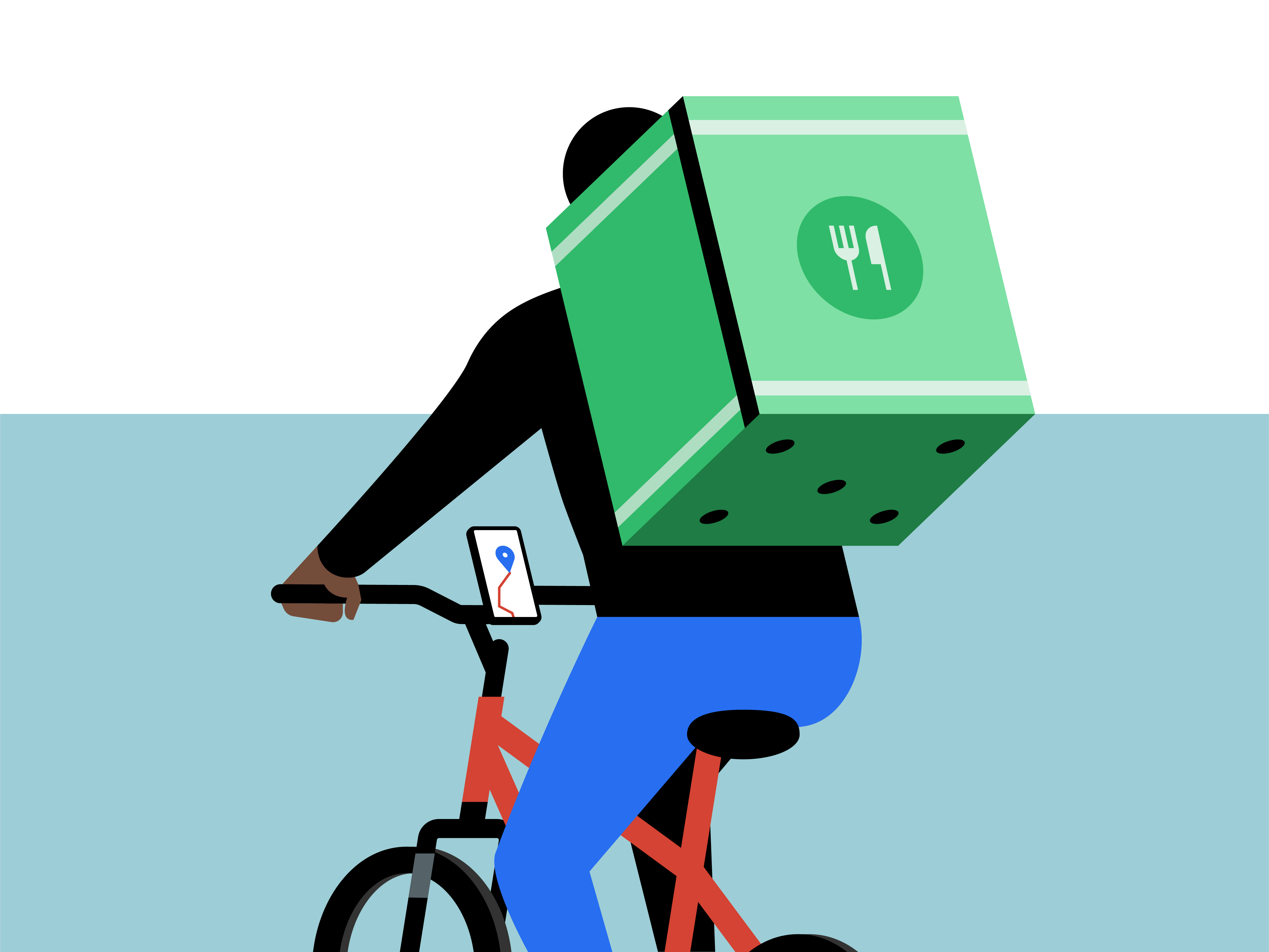 🥘 design digital illustration food delivery graphic design illustration illustrator product illustration visual design