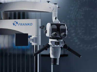 Dental microscope 3d render 3d 3d model 3d visualization dental microscope design healthcare healthcare device medical medical animation medical device medical equipment medical gadget microscope motion graphics optical