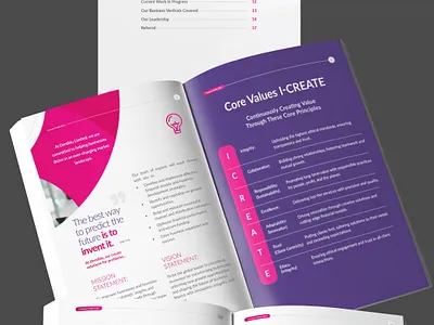 Business Profile branding design graphic design typography