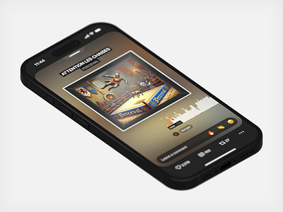SoundCloud App Concept app cloud concept design interface ios mobile music player product sound soundcloud ui ux