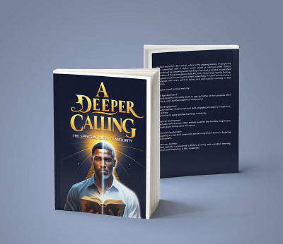 A Deeper Calling - Christian Booklet design graphic design illustration typography