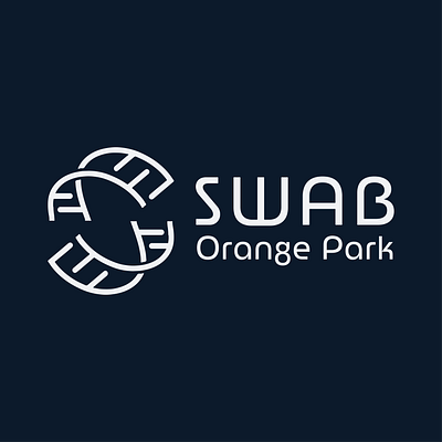 SWAB ORANGE PARK brand identity brand identity design brand logo branding design dna logo dna mobile test logo graphic design letter s logo logos orange park swab