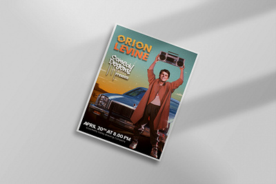 Comedy Degens Orion Levine Flyer productflyer