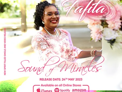 Sound of Miracles-Fafita album cover branding design graphic design