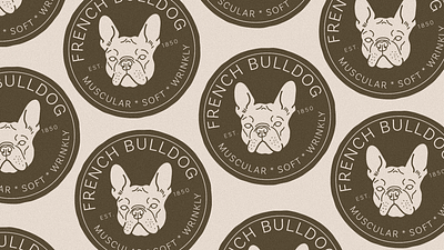French Bulldog Badge adobe illustrator akc badge bulldog canine design dog french bulldog graphic design illustration logo pet vector