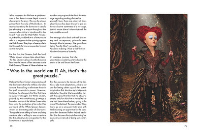 Typography / Article graphic design typography