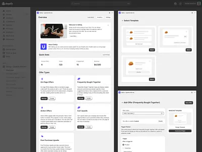Shopify App / Dashboard / Polaris Design System branding dashboard dashboard design design graphic design landing design navigation polaris shopify shopify app side panel ui ui design ux ux design web app web app design web design