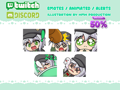 custom twitch emotes alerts assets base chibi custom discord emote kick overlays panels stickers stinger streamers trasnition twitch twitch emotes vgen vtuber ych youtube