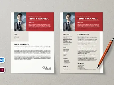 Resume / Cv ats cv ats resume booklet branding clean resume cv cv template cv word design graphic design job resume portfolio print resume resume word template