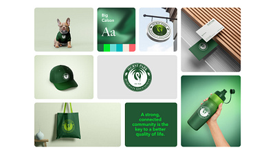 Hurst Park | Brand Design & Visual Identity brand design branding design graphic design logo typography