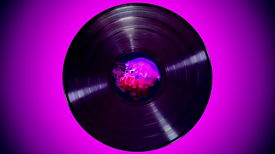 Jellyfishin' - Record Animation 3d after effects album art animation animation design branding design gif gif design gif loop graphic design jellyfish motion design motion graphics music music art photoshop premiere record design record label
