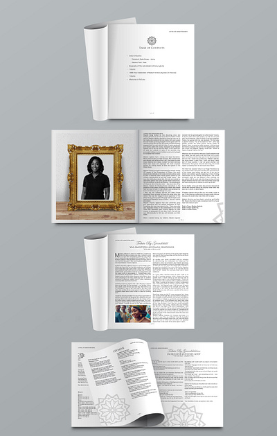 Funeral Booklet design graphic design typography