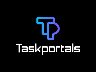 Technology logo design branding brandingidentity brandmark design graphic design logo logotype modern taskportals tech logo technology tp letter