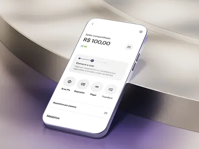 Shared Balance account overview account app bank dashboard interface shared account social product ui ux