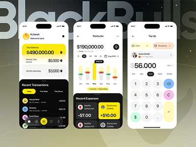 crypto currency wallet mobile ui design blockchain clean crypto portfolio crypto wallet cryptocurrency cryptocurrency app digital wallet finance minimal mobile mobile app modern ui wallet app