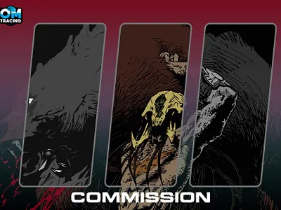 Project Design for client - 100% manual trace artwork character design character illustration comic style comics commission cover art design drawing graphic design hero icon ilustracion ilustration modern project super heroes vector vectorize