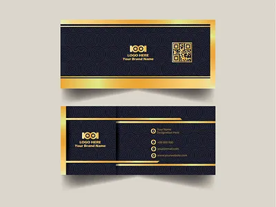 Modern Luxury Business Card Design branding business card corporate creative design graphic design illustration logo luxury modern modern design name card print ready professional unique unique design vector visiting card