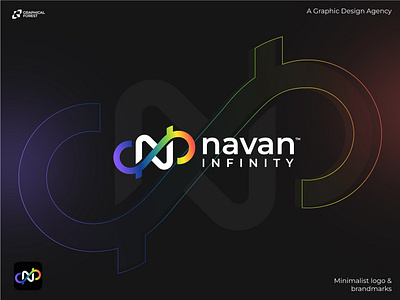 Logo design for Navan Infinity graphic design agency