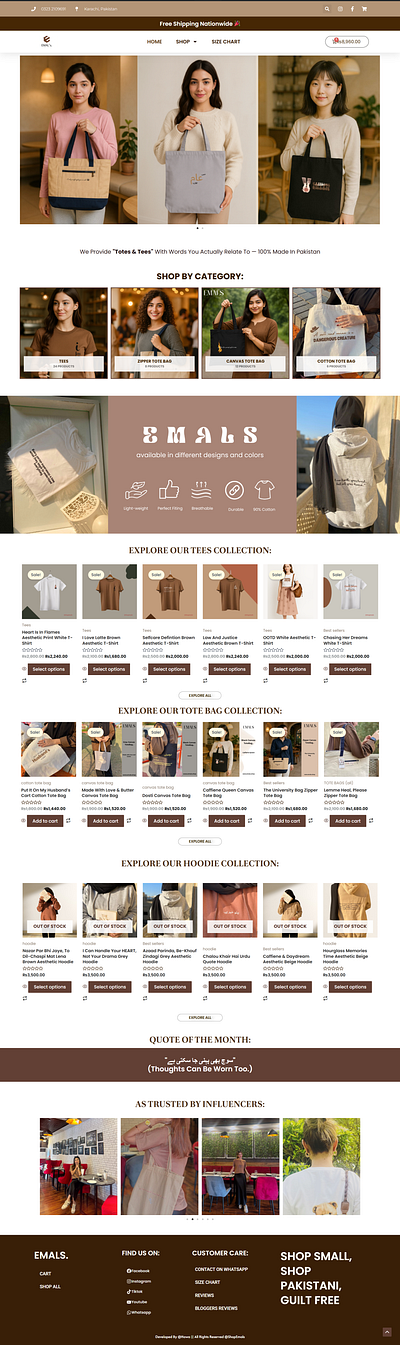 Clothing Store Website clothing store clothing store website web development webdev website website design website developer wordpress