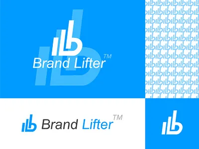 Logo for brandLifter branding creative design digital marketing logo ui