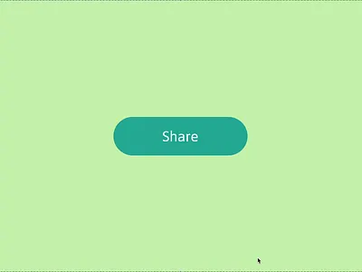 Daily UI Challenge - Social Share animation ui ui design ux ux design