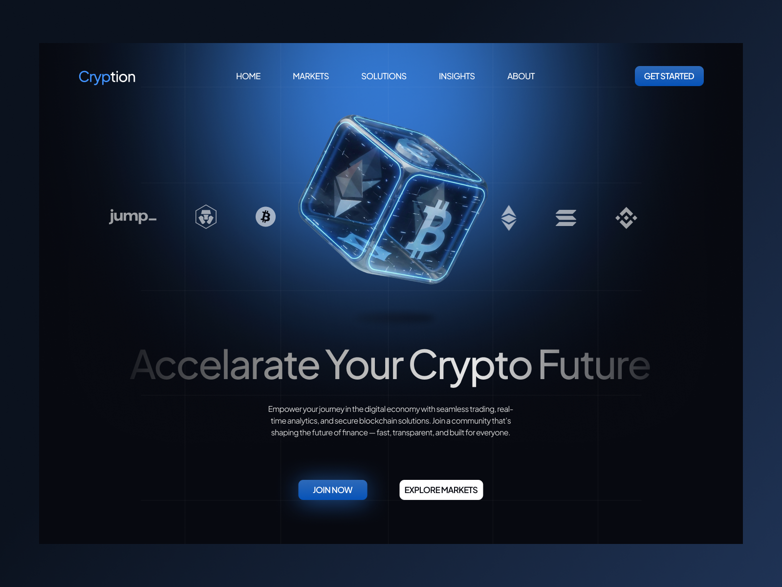 Cryption — Accelerate Your Crypto Future