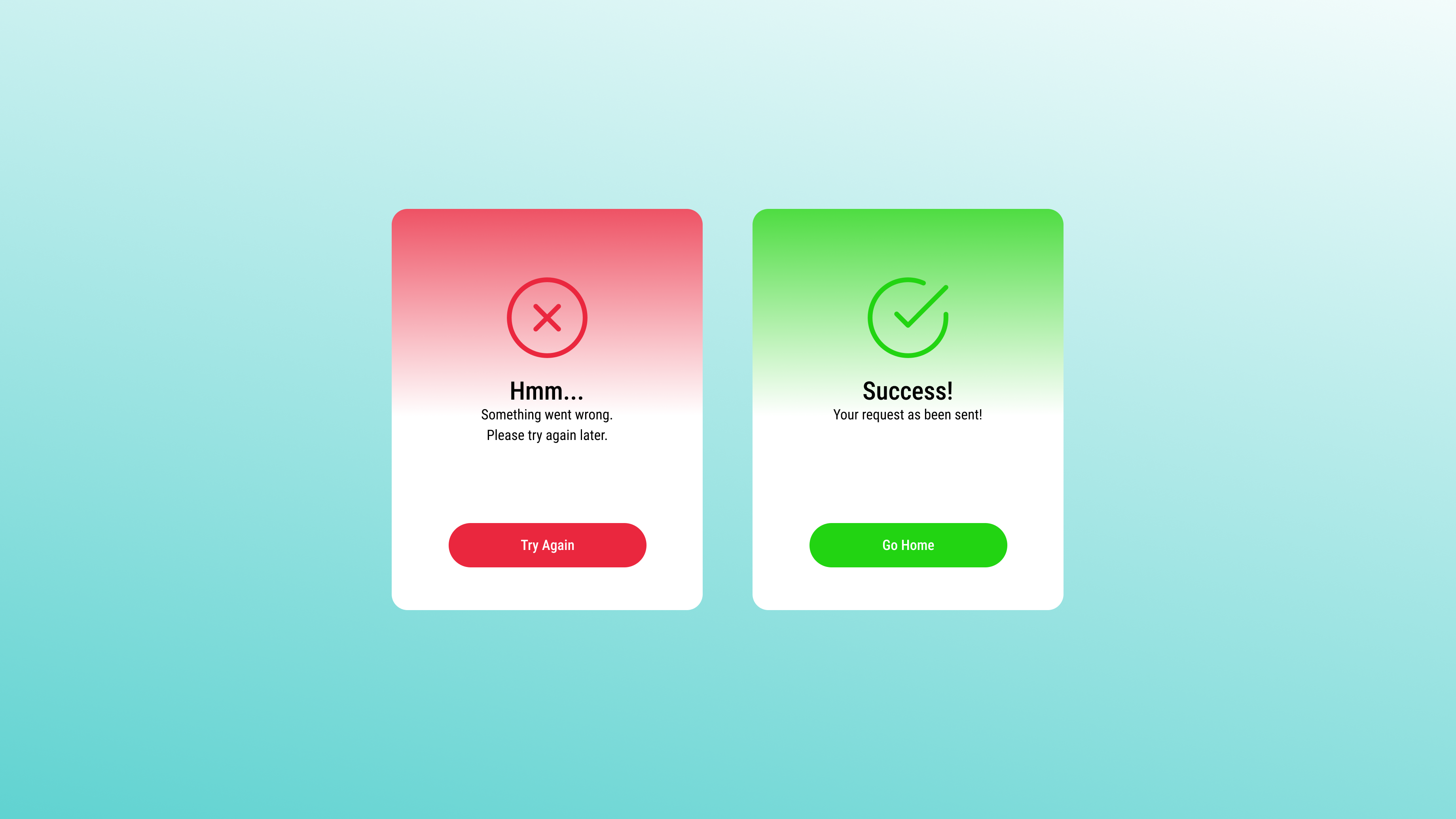 Daily UI Challenge - Flash Messages ui ui challenge ux ux challenge web design