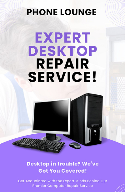 Tech Support Poster Design branding color design graphic design illustration illustrator logo poster ui vector visual branding