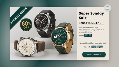 Special Offer UI Design - Day 36 of DailyUI dailyui design graphic design interface offer offer ui promo ui special offer ui ui ui design ui ux web design web interface