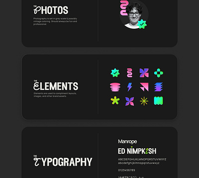 Portfolio Identity branding portfolio web design