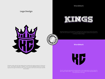 KANSAS CITY KINGS branding csgo csgo gaming csgo oraganization gaming team kansas king logo logo vector