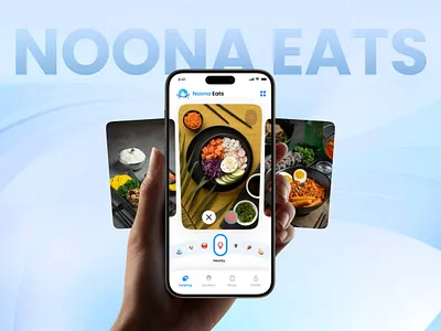 Noona Eats – A Swipe-Based Food Discovery App UI UX Case Study food app food app ui design food app ui ux design mobile ui ux design restaurant restaurant mobile app ui ui ux portfolio uiux ux