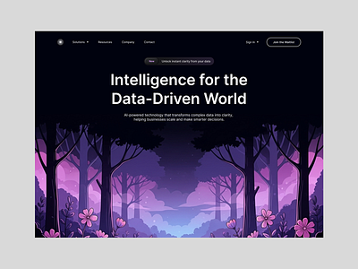 AI-Driven Landing Page ui