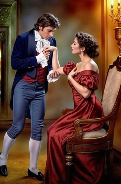 What Part of No Don't you understand? cover art work graphic design historical romance regency
