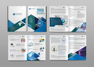 Digital Solutions & Software Company Profile Brochure business brochure