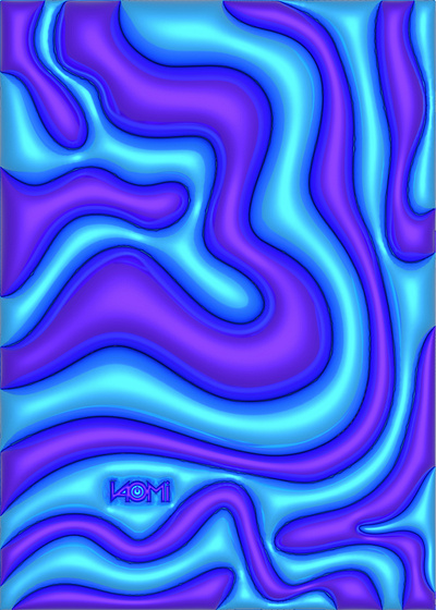 Swirling Collection; Neon Drift 3d adobe illustrator design digitalartwork digitalillustration digitial art illustration