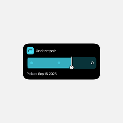 repair pickup widget pickup repair repair timeline timeline widget