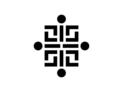 People Maze design family icon illustration logo logo design mark maze people symbol vector