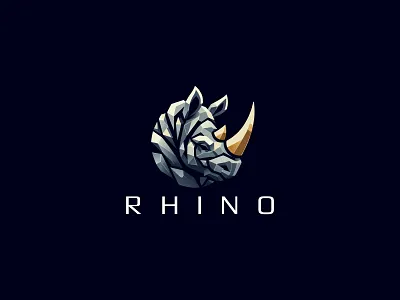 Rhino Logo brand branding logo logo design rhino rhino logo rhinos rhinos logo wid rhino wild wild logo wild rhino
