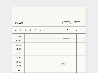 Daily planning notepad book design calendar daily planner planner planning print print design sustainability