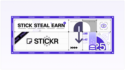 Brutalism AI Design Direction branding crypto design graphic design illustration ui web3