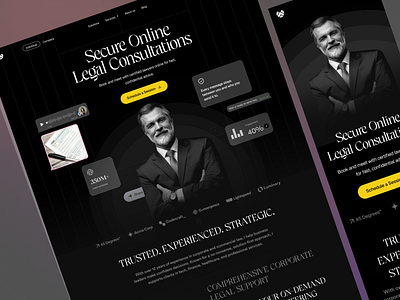 Legal Consultation Platform Landing Page b2b website directory website landing page law consultants directory lawyers booking lawyers directory lawyers marketplace legal consultation app legal consultation marketplace legal directory legal marketplace legal tech landing page modern saas design online lawyer consultion saas design saas landing page saas web design saas website video consultion