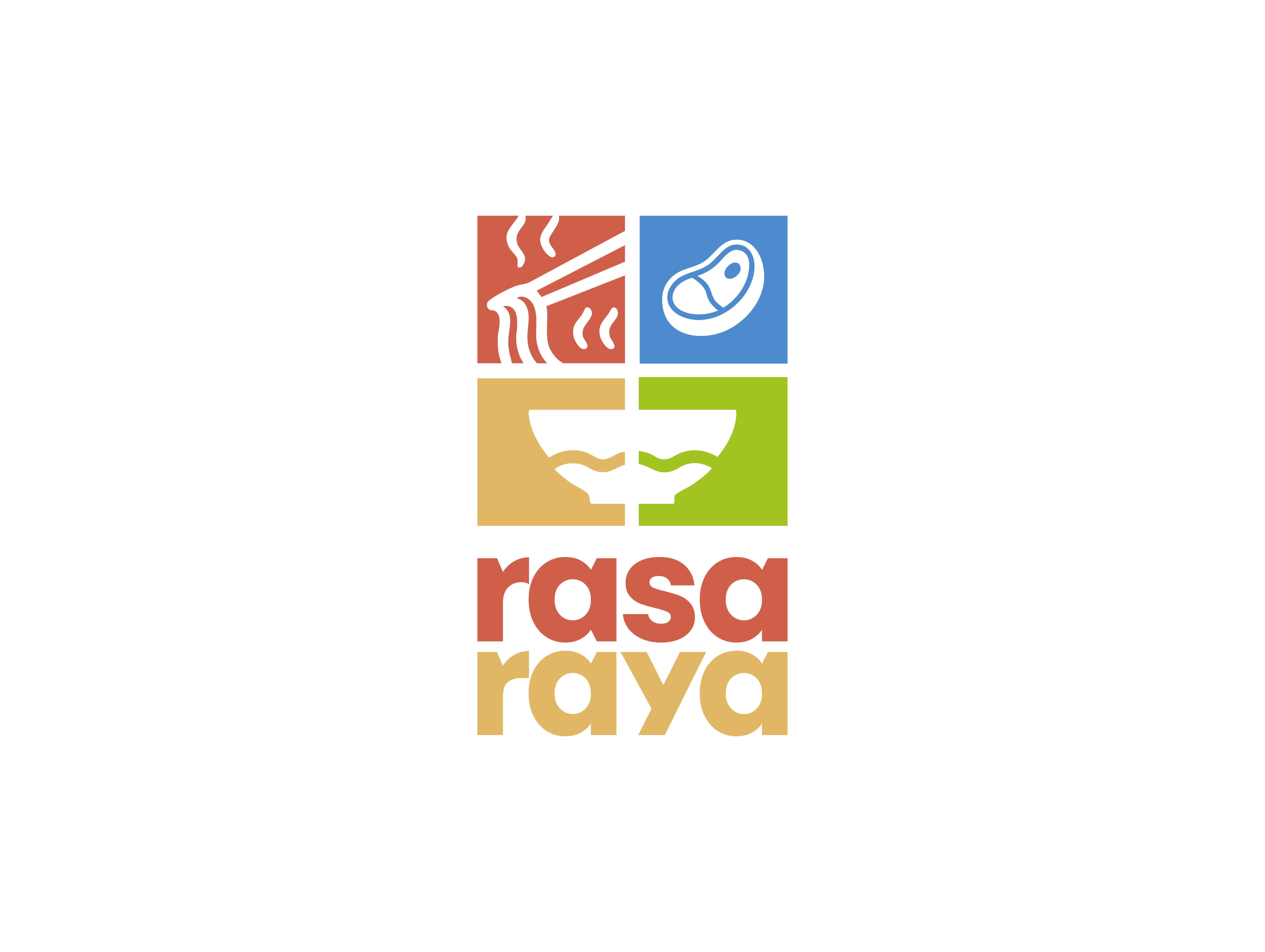 Rasa Raya Resto branding logo logo design logotype typography