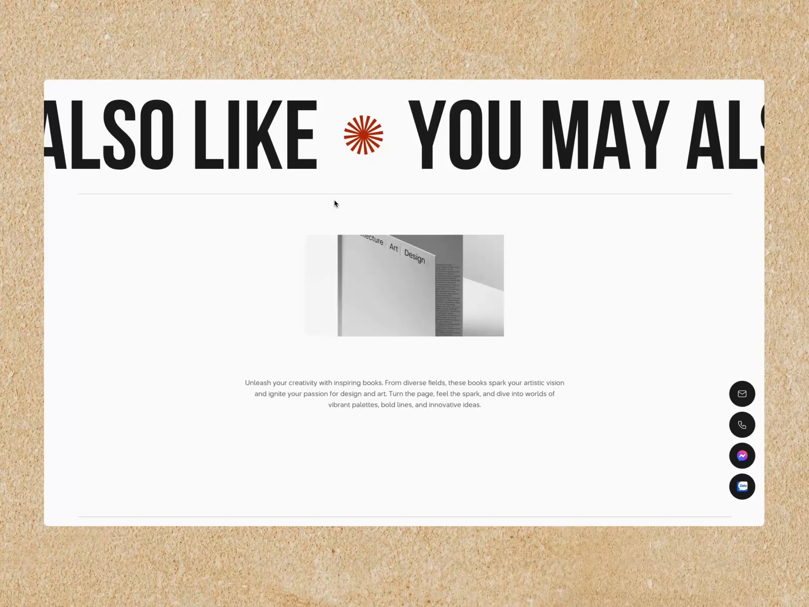 Example of Artbook Bookstore- Highlight Products