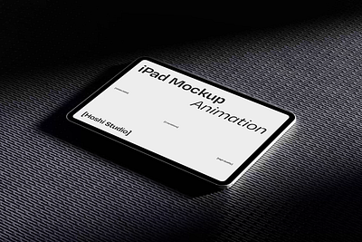 Animation iPad Mockup 3d 3d mockup 3d modeling animation blender branding graphic design ipad ipad animation ipad mockup mockup motion motion graphics product design realistic render