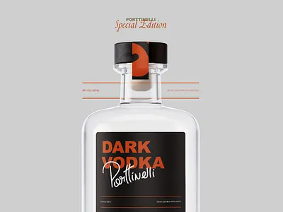 Porttinelli branding graphic design packing