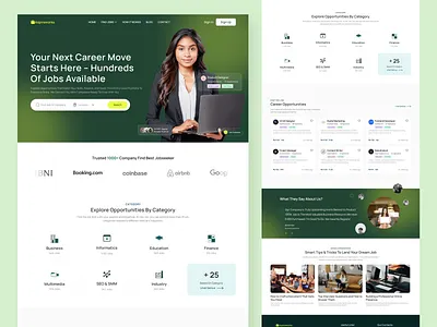 Aspireworks - Jobseeker Website design figma figmadesign job jobseeker landingpage remotework ui uiux website work