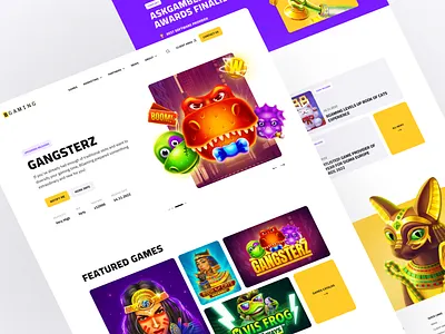 BGaming Website branding casino figma gabling game ui game website games gaming graphic design home page illustration logo ui ui design web design website design