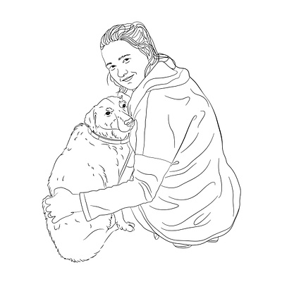 Minimalistic line art animation illustration illustration art line art one line art ui vector